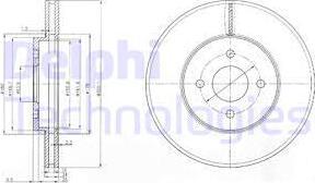 Delphi BG3742 - Bremžu diski ps1.lv