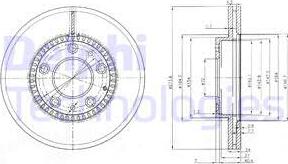 Delphi BG3724 - Bremžu diski ps1.lv