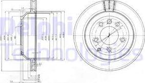 Delphi BG3775 - Bremžu diski ps1.lv