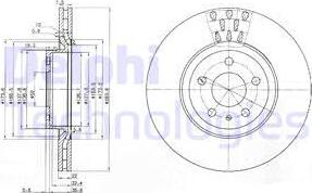 Delphi BG2512C - Bremžu diski ps1.lv