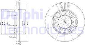 Delphi BG2628 - Bremžu diski ps1.lv