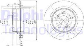 Delphi BG2676 - Bremžu diski ps1.lv