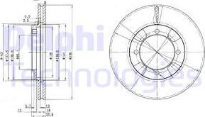 Delphi BG2808 - Bremžu diski ps1.lv