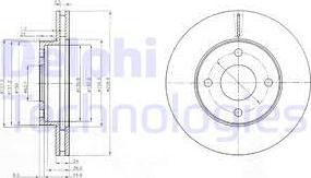 Delphi BG2350 - Bremžu diski ps1.lv