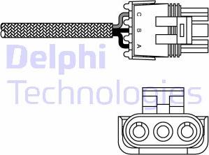 Delphi ES10991-12B1 - Lambda zonde ps1.lv