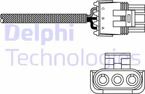 Delphi ES10969-12B1 - Lambda zonde ps1.lv