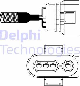 Delphi ES10980-12B1 - Lambda zonde ps1.lv