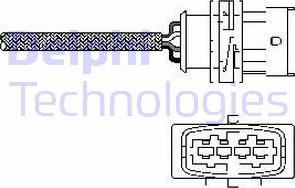 Delphi ES10789-12B1 - Lambda zonde ps1.lv