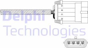 Delphi ES11049-12B1 - Lambda zonde ps1.lv