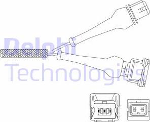 Delphi ES11041-12B1 - Lambda zonde ps1.lv