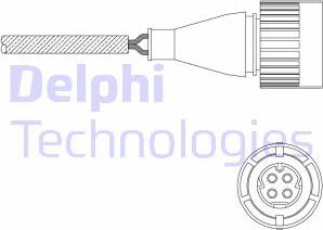 Delphi ES11057-12B1 - Lambda zonde ps1.lv