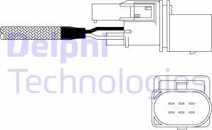 Delphi ES11022-12B1 - Lambda zonde ps1.lv