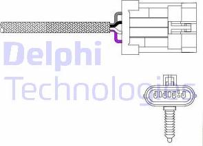 Delphi ES20023-12B1 - Lambda zonde ps1.lv