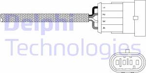 Delphi ES20344-12B1 - Lambda zonde ps1.lv