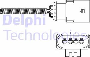 Delphi ES20303-12B1 - Lambda zonde ps1.lv