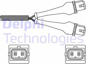 Delphi ES20244-12B1 - Lambda zonde ps1.lv