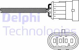 Delphi ES20231-12B1 - Lambda zonde ps1.lv