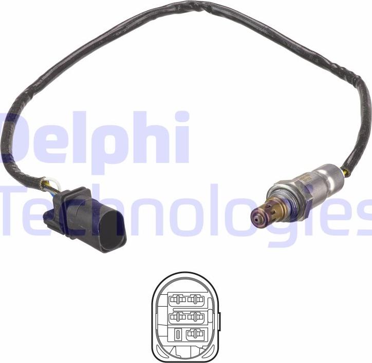 Delphi ES21153-12B1 - Lambda zonde ps1.lv