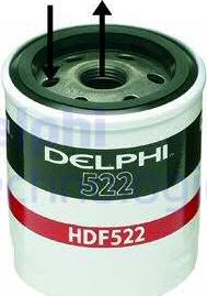 Delphi HDF522 - Degvielas filtrs ps1.lv