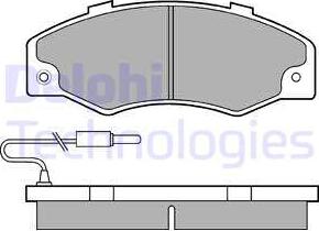 Delphi LP489 - Bremžu uzliku kompl., Disku bremzes ps1.lv