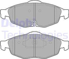 Japanparts JPA-092 - Bremžu uzliku kompl., Disku bremzes ps1.lv