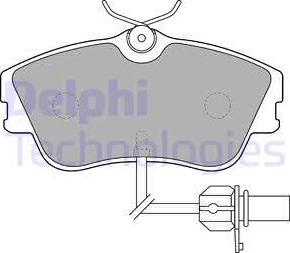 Delphi LP1542 - Bremžu uzliku kompl., Disku bremzes ps1.lv