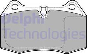 Delphi LP1584-18B1 - Bremžu uzliku kompl., Disku bremzes ps1.lv