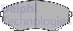 Delphi LP1095 - Bremžu uzliku kompl., Disku bremzes ps1.lv