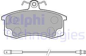 Delphi LP1800 - Bremžu uzliku kompl., Disku bremzes ps1.lv