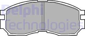 Delphi LP803 - Bremžu uzliku kompl., Disku bremzes ps1.lv