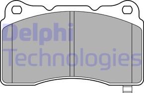 Delphi LP3575 - Bremžu uzliku kompl., Disku bremzes ps1.lv
