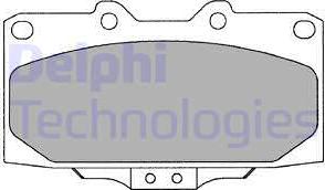 Delphi LP2044 - Bremžu uzliku kompl., Disku bremzes ps1.lv