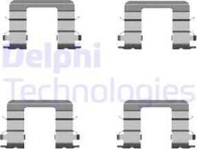 Delphi LX0416 - Piederumu komplekts, Disku bremžu uzlikas ps1.lv