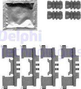 Delphi LX0547 - Piederumu komplekts, Disku bremžu uzlikas ps1.lv