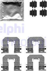 Delphi LX0605 - Piederumu komplekts, Disku bremžu uzlikas ps1.lv