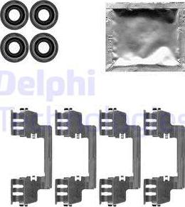 Delphi LX0616 - Piederumu komplekts, Disku bremžu uzlikas ps1.lv