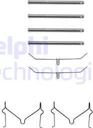 Delphi LX0209 - Piederumu komplekts, Disku bremžu uzlikas ps1.lv