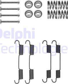 Delphi LY1409 - Piederumu komplekts, Stāvbremzes mehānisma bremžu loks ps1.lv