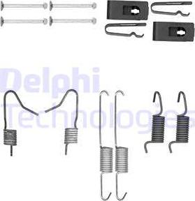 Delphi LY1402 - Piederumu komplekts, Stāvbremzes mehānisma bremžu loks ps1.lv