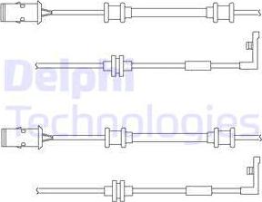 Delphi LZ0152 - Indikators, Bremžu uzliku nodilums ps1.lv