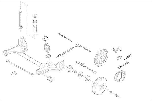 Delphi OE-OPEL-000009012-R - Riteņa piekare ps1.lv