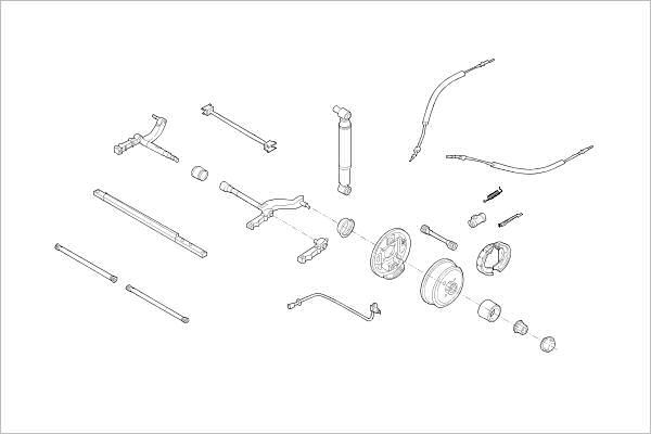 Delphi OE-RENA-000005584-R - Riteņa piekare ps1.lv