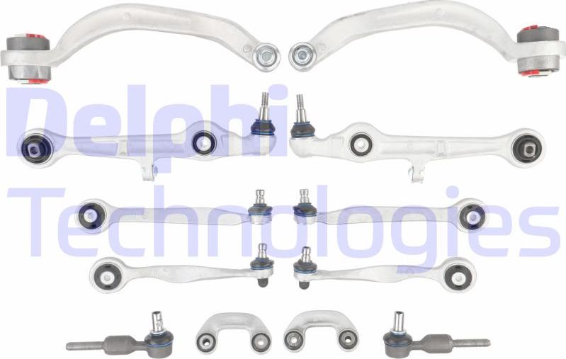 Delphi TC1500KIT - Remkomplekts, Neatk. balstiekārtas šķērssvira ps1.lv