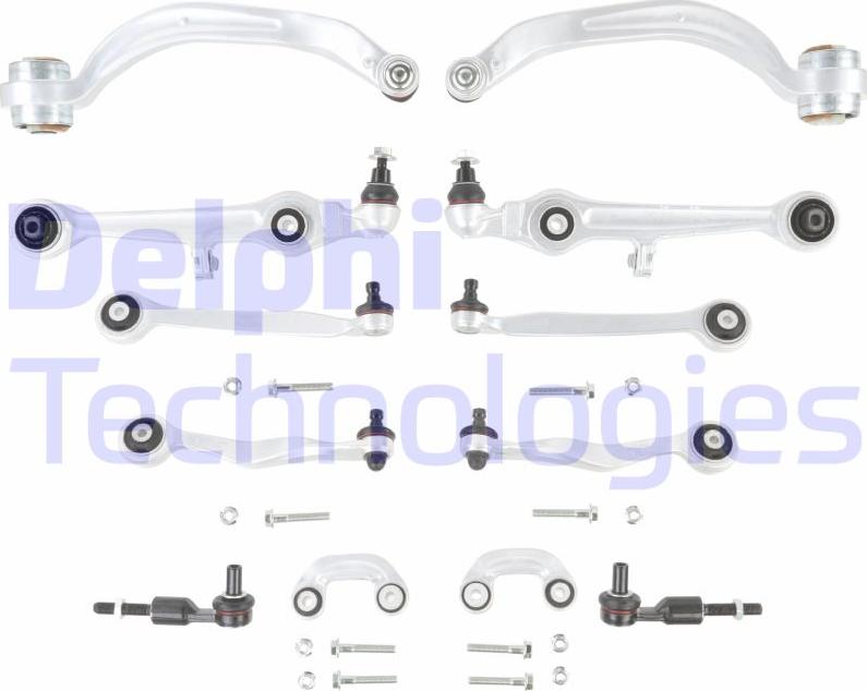 Delphi TC1300KIT - Remkomplekts, Neatk. balstiekārtas šķērssvira ps1.lv