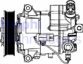 Delphi TSP0155948 - Kompresors, Gaisa kond. sistēma ps1.lv