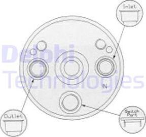 Delphi TSP0175131 - Sausinātājs, Kondicionieris ps1.lv