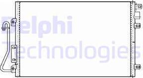 Delphi TSP0225635 - Kondensators, Gaisa kond. sistēma ps1.lv