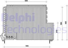 Delphi TSP0225079 - Kondensators, Gaisa kond. sistēma ps1.lv