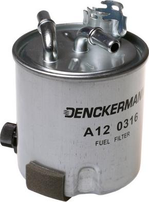 Denckermann A120316 - Degvielas filtrs ps1.lv