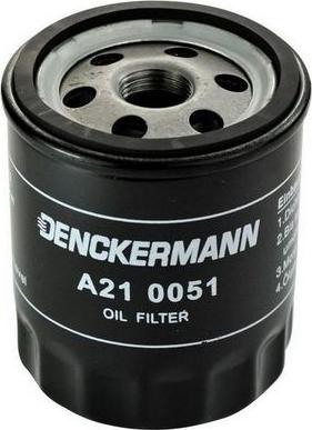 Denckermann A210051 - Eļļas filtrs ps1.lv